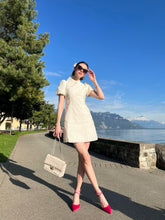 Front Of The White Mini Dress